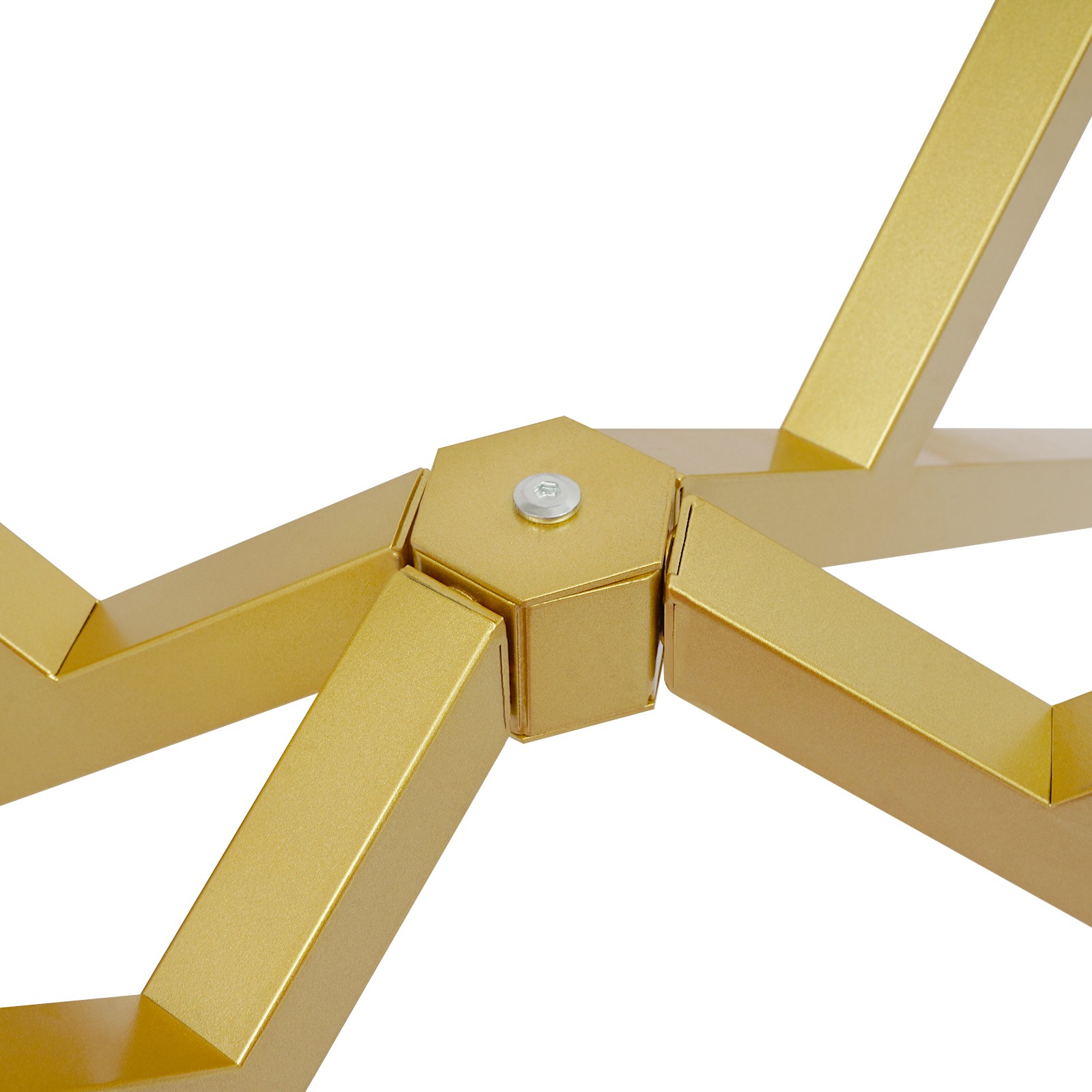 Gold Metal Table Legs Table Crossed-leg Modern Dining Table Legs Furniture Legs