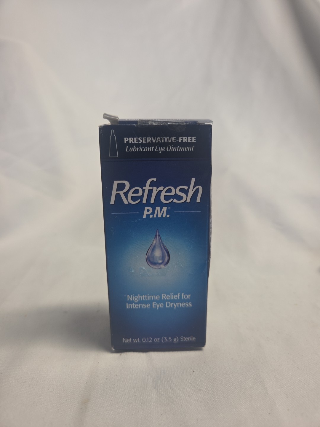 Refresh PM Lubricant Nighttime Eye Ointment New Sealed Exp : 08/2027