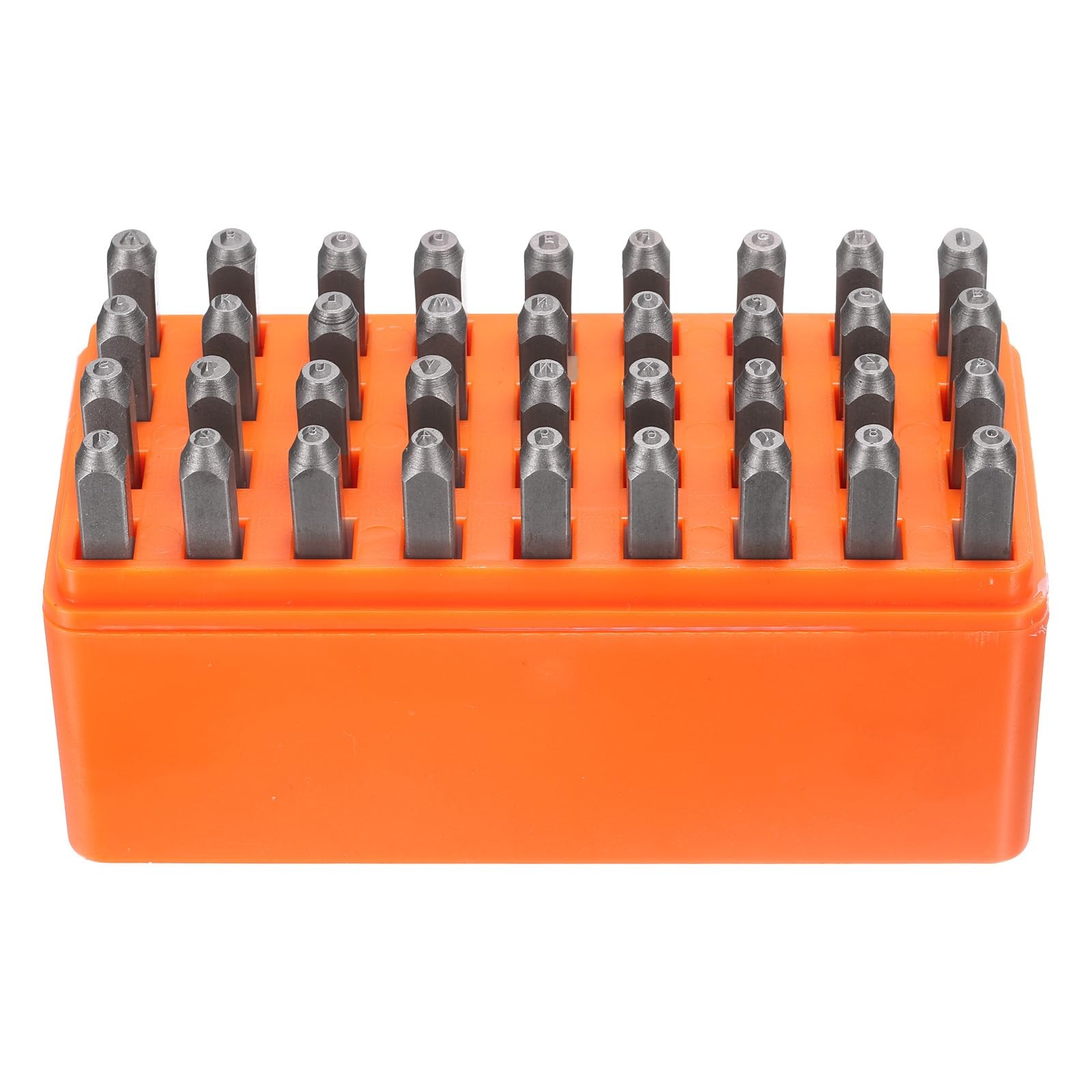 HARFINGTON 36pcs Metal Stamping Kit 1/16" (1.5mm) Steel 1/16", Silver