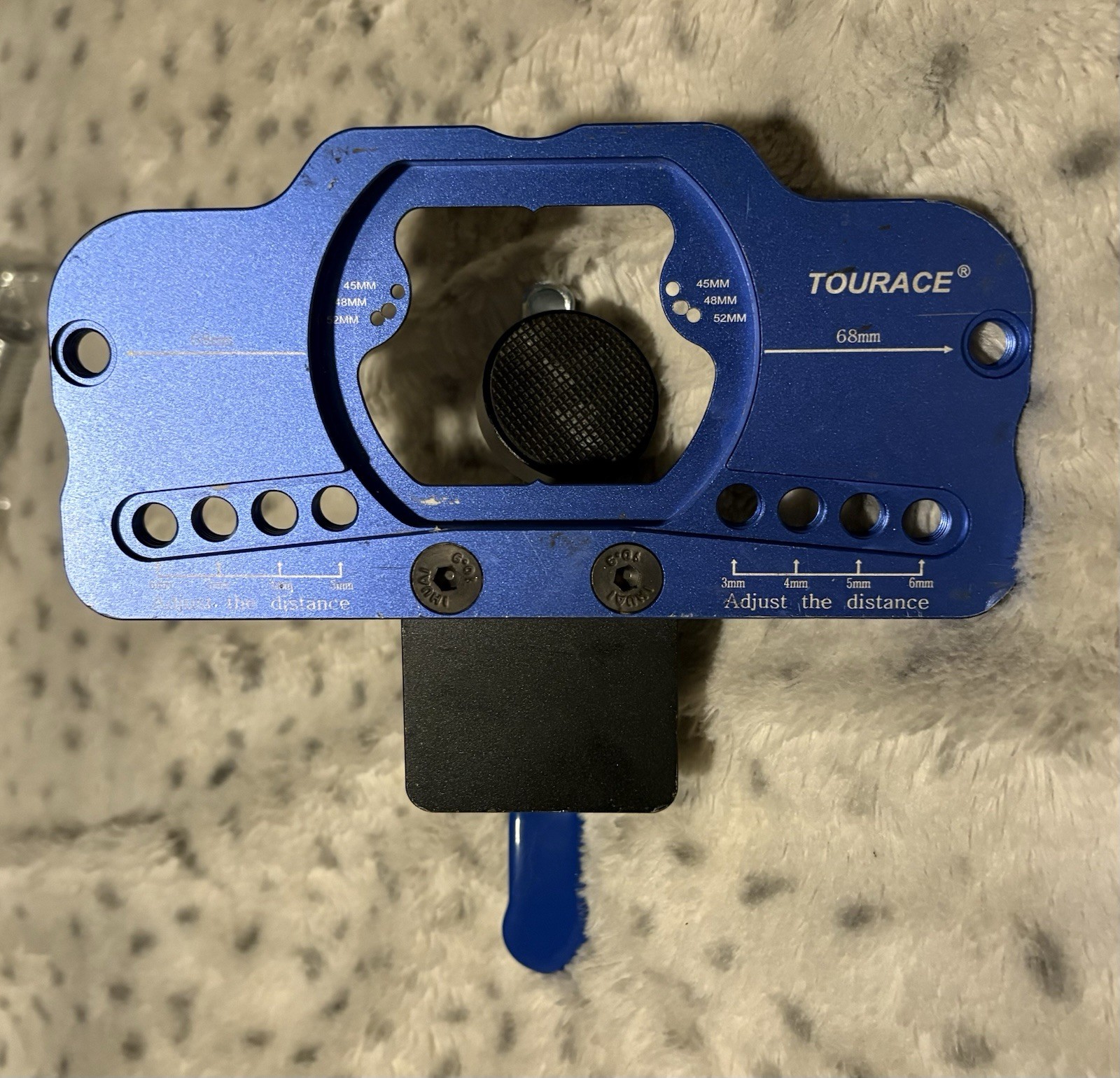 TOURACE Concealed Hinge Jig with Clamp Made of Aluminum Alloy CLAMP ONLY