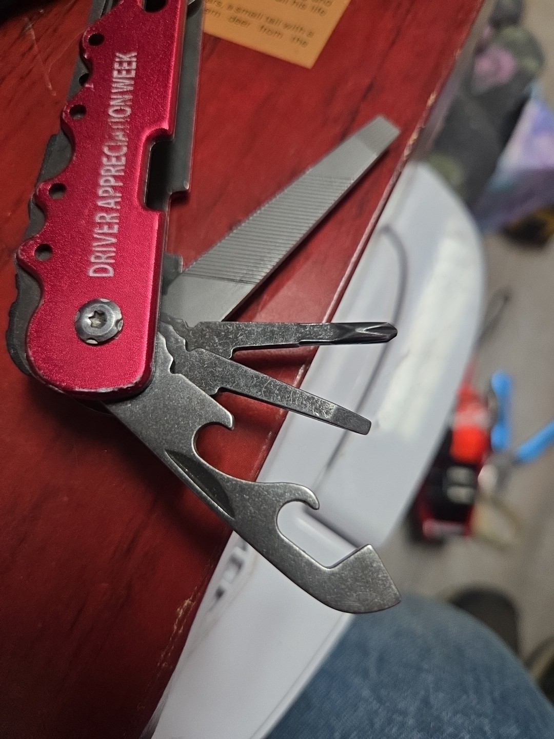 BC Basecamp Multi Mate Multi Tool 13 in 1 Stainless Steel Red BC7804 Multitool