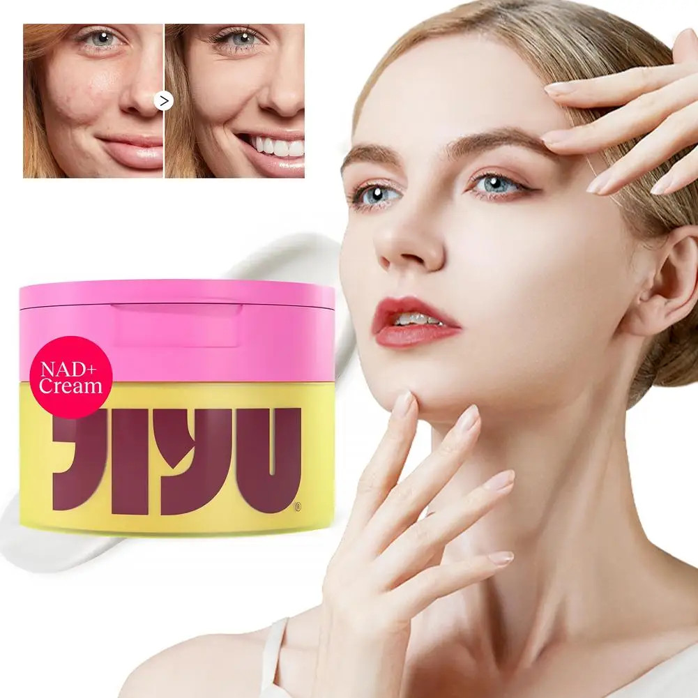 JiYu NAD+ Hydrating Face Moisturizer – Korean Anti-Aging Cream for Radiant, Firm