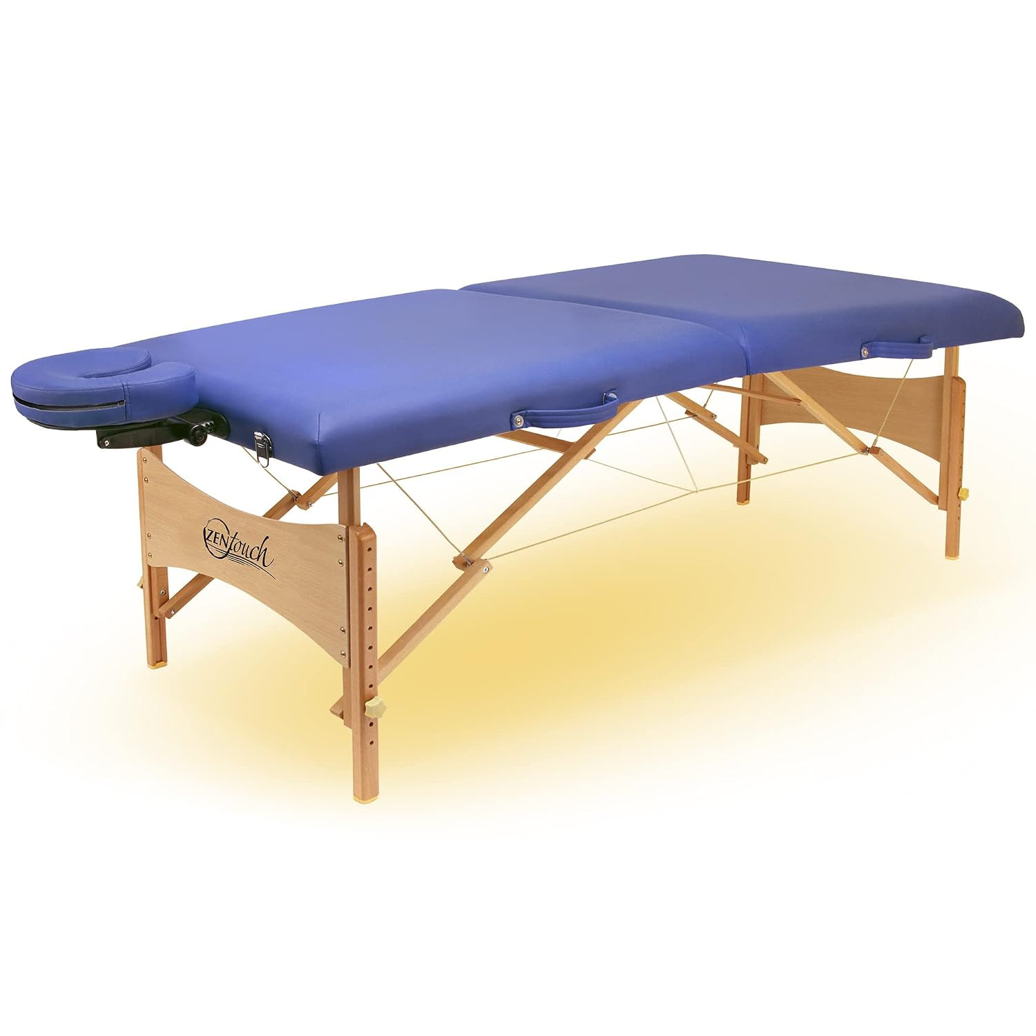 Zen-Touch Brady Portable Massage Table with Galaxy Lighting, Sky Blue, 27