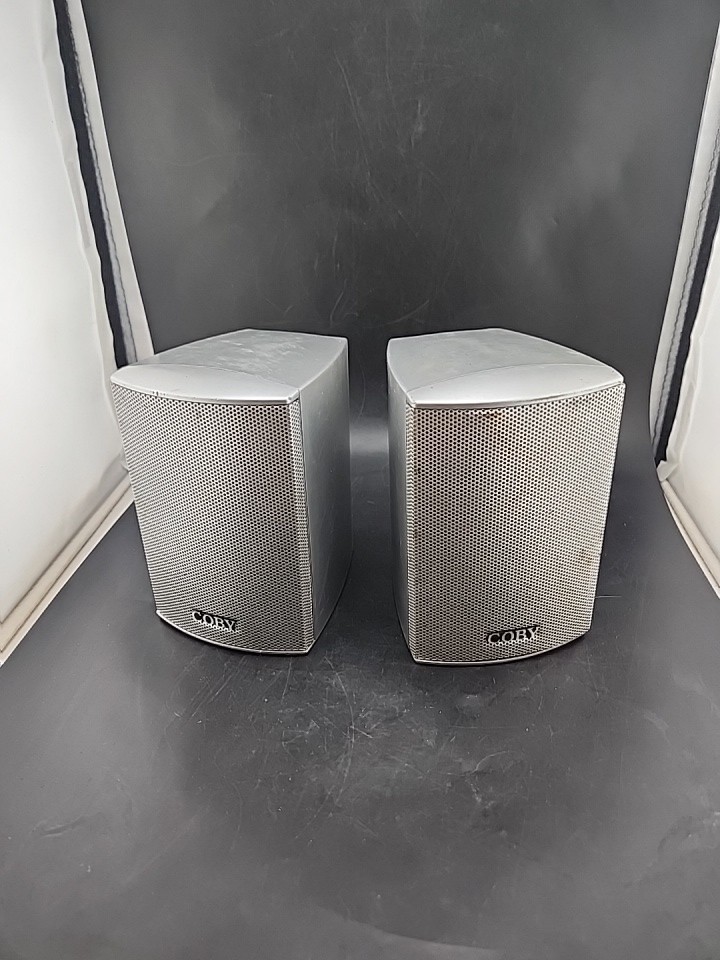 Set Of 2 COBY SURROUND SATELITE FRONT Right & Left