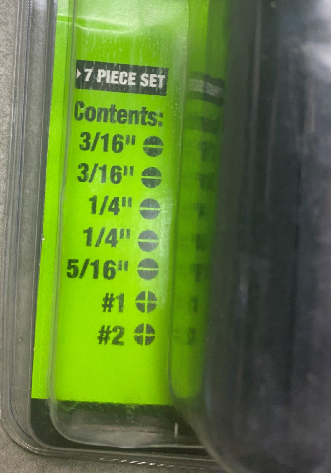 Greenlee 0153-02C 7-Piece Screwdriver Set