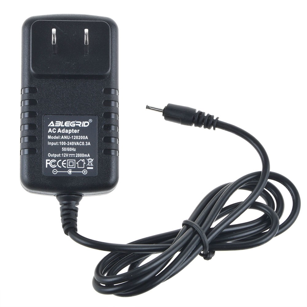 12V 2A Wall Charger for Motorola XOOM Tablet Travel 2.0/0.5mm Center Positive
