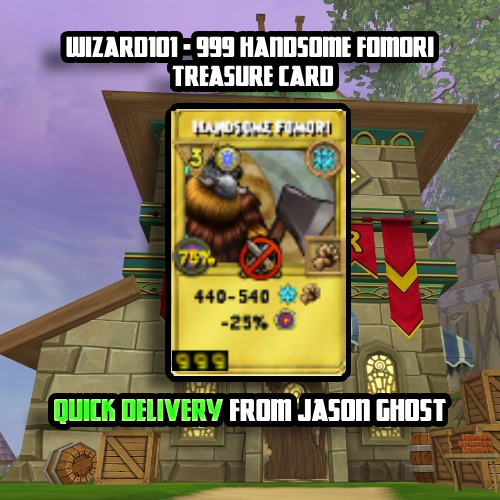 Wizard101 - 999 Handsome Fomori TC - ✅Quick Delivery from Jason Ghost