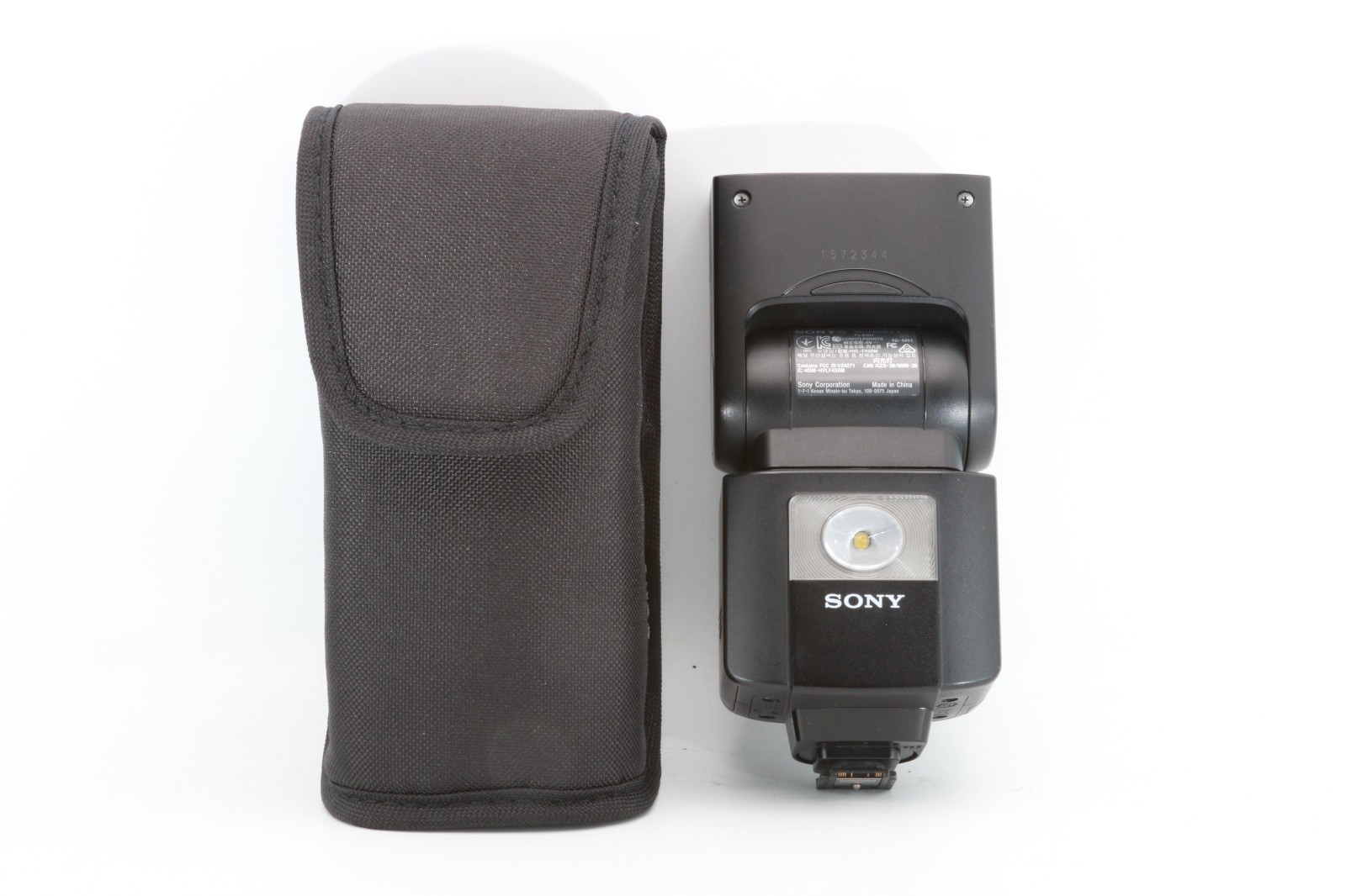 Sony HVL-F45RM External Flash Black From US [NEAR MINT- w/Case]