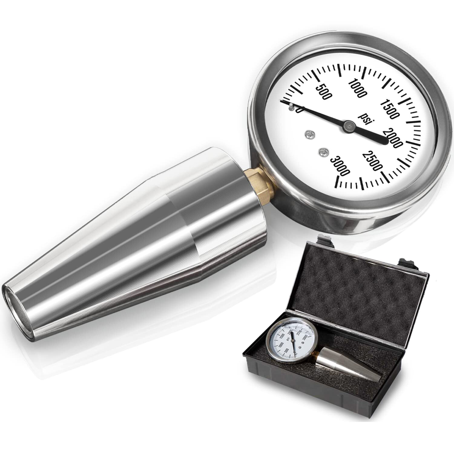 Drawbar Force Gage Spindle Force Test Gauge for All CAT40 & Bt40 CNC Machines