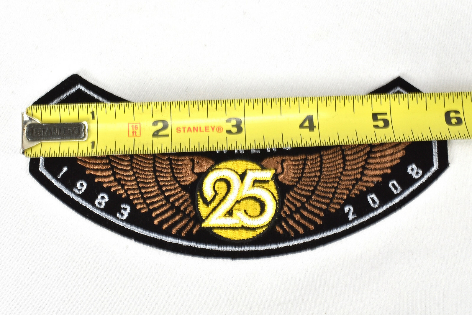 2008 Harley Davidson Owners Group HOG Eagle Wings Rocker Patch NOS