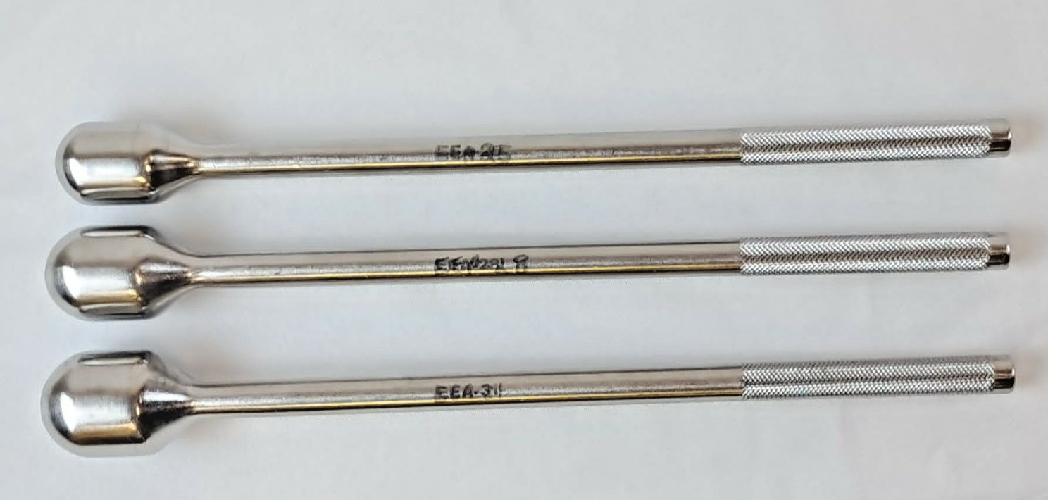 3 Pc Set Bowel Sizers 25mm & 28mm & 34mm Endo Surgery EEA-25 EEA-28 & EEA-34