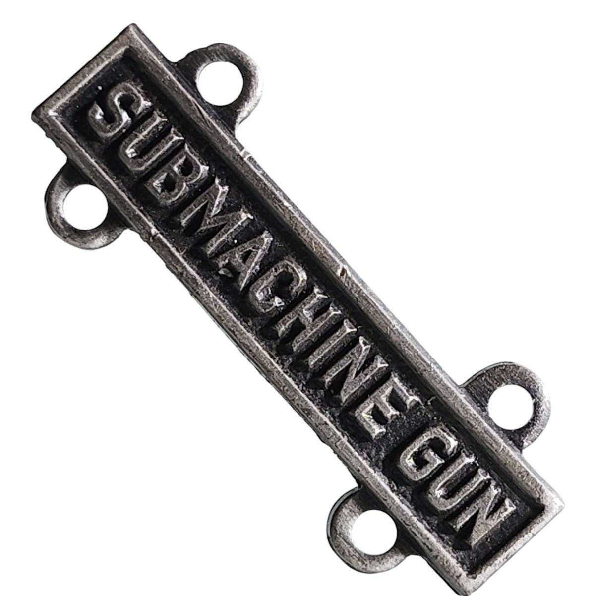 Military Qualification Bar, Submachine Gun, 1/2"H x 1"W