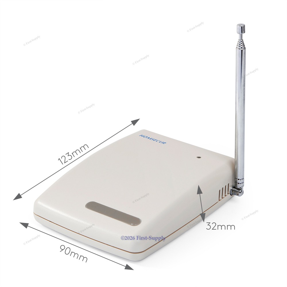 HOMSECUR APP Controlled Wireless &wired WIFI 4G GSM Home Security Alarm System