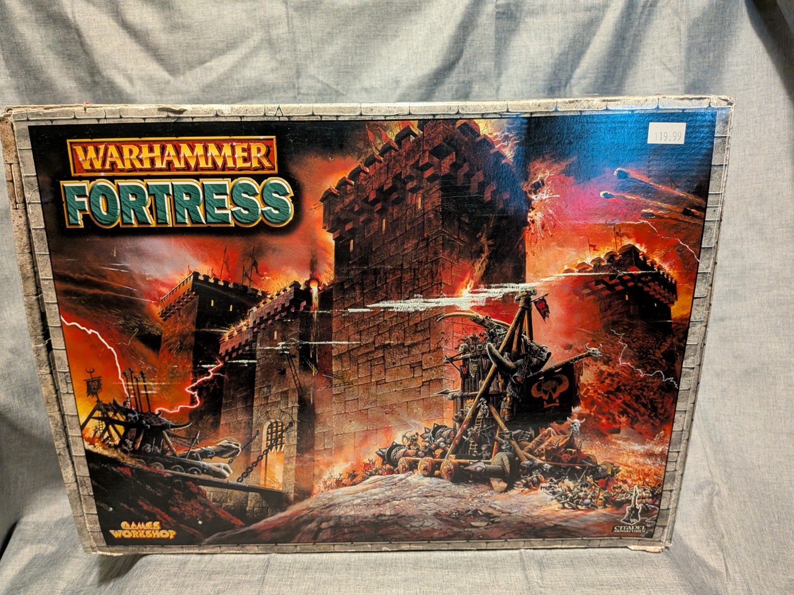 Warhammer Fantasy Age of Sigmar AoS WARHAMMER CASTLE FORTRESS INCOMPLETE JM10176