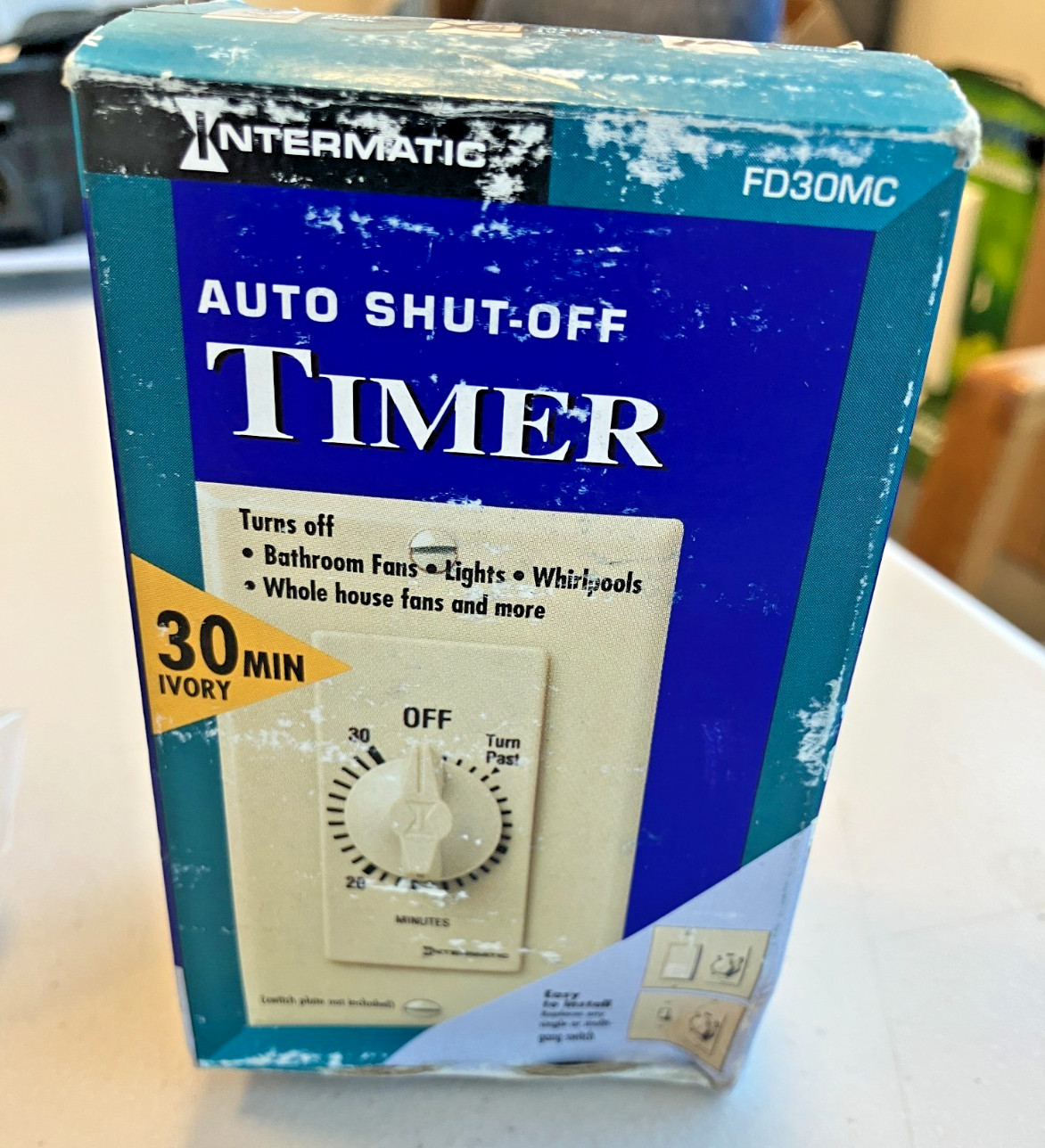 INTERMATIC AUTO SHUT OFF 30MN TIMER FD30MC