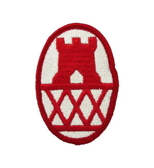 130th Maneuver Enhancement Brigade Color Patch with Hook Fastener