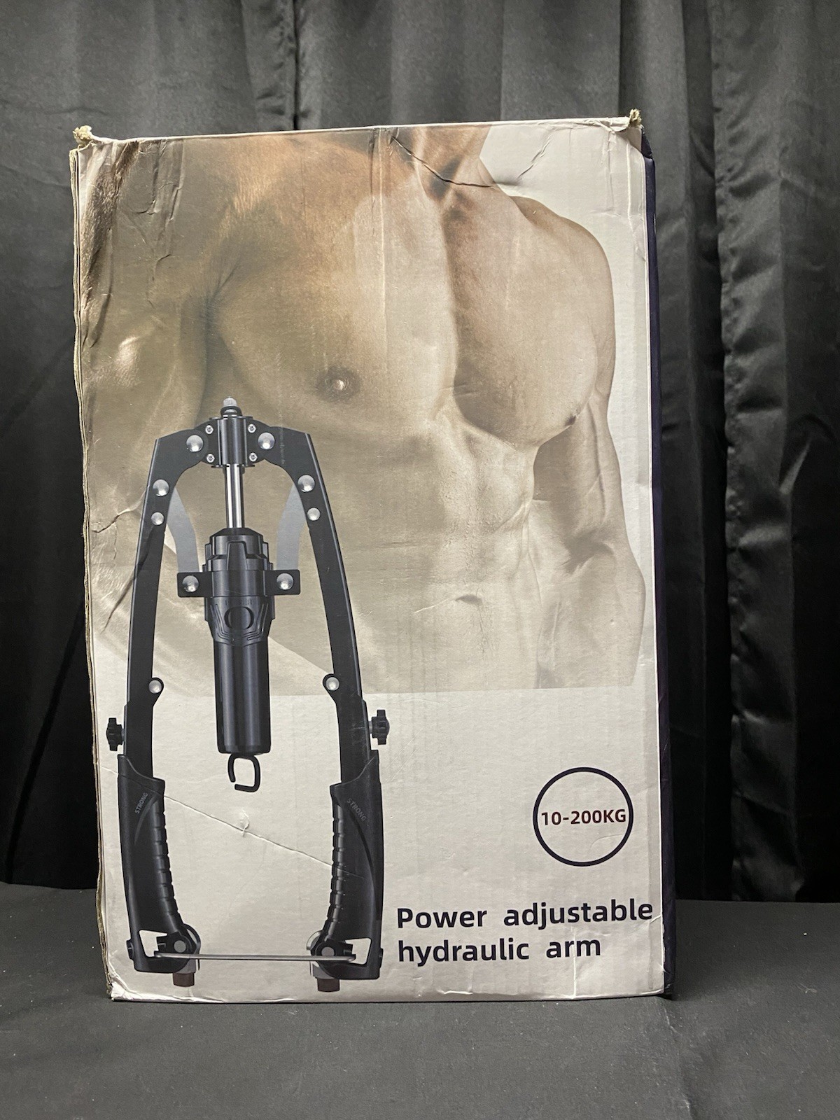 Power Adjustable Hydronic Arm with Hand Grip Black Brand New