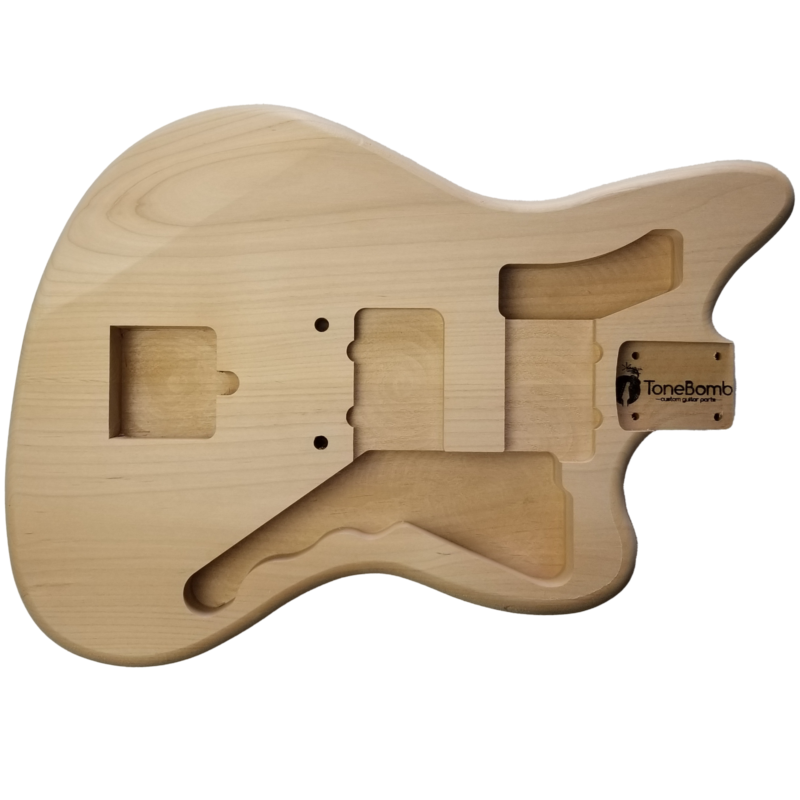 ToneBomb Alder RuffTone Jazzmaster Offset Guitar Body