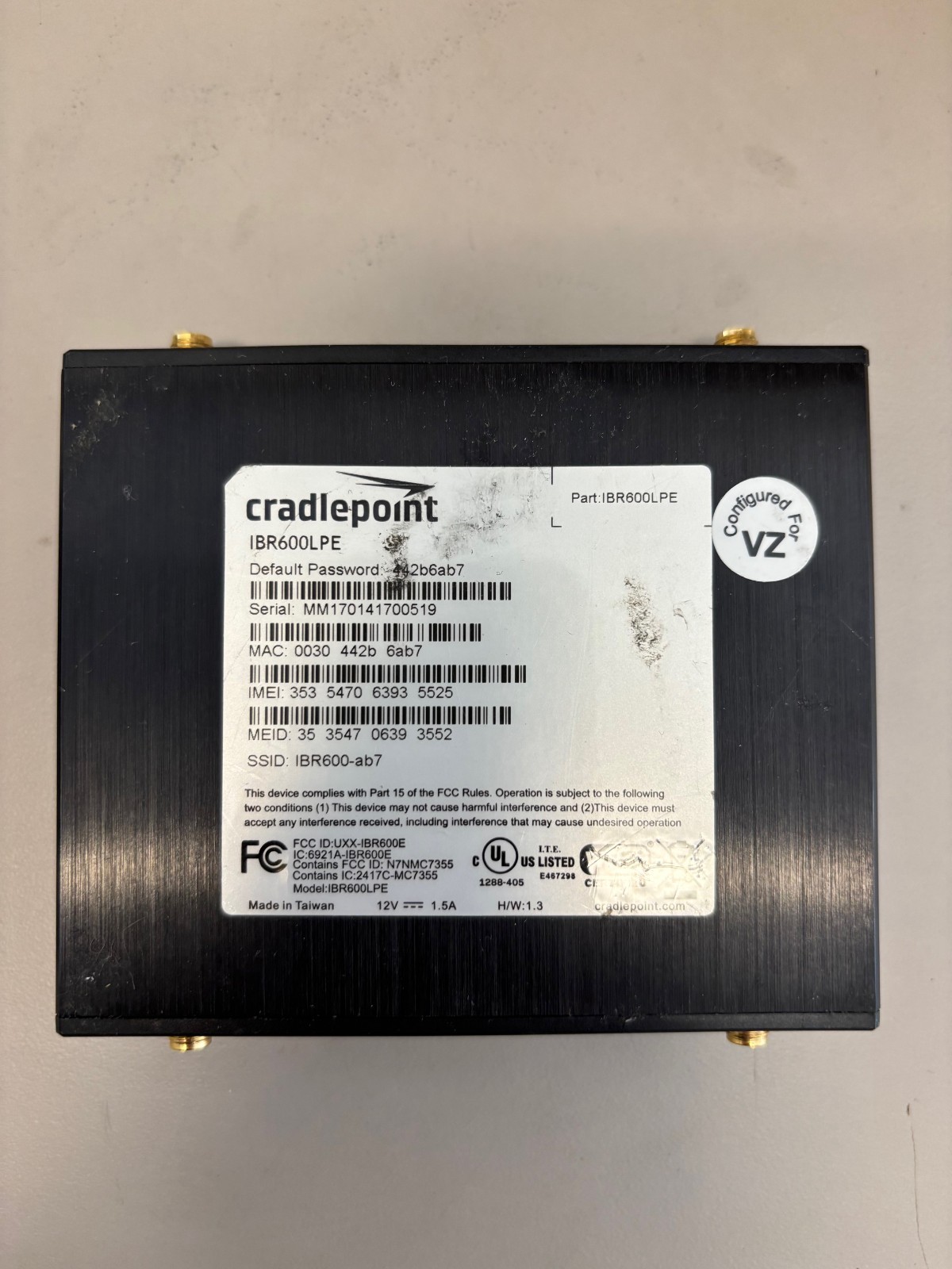 Cradlepoint IBR600LPE lot