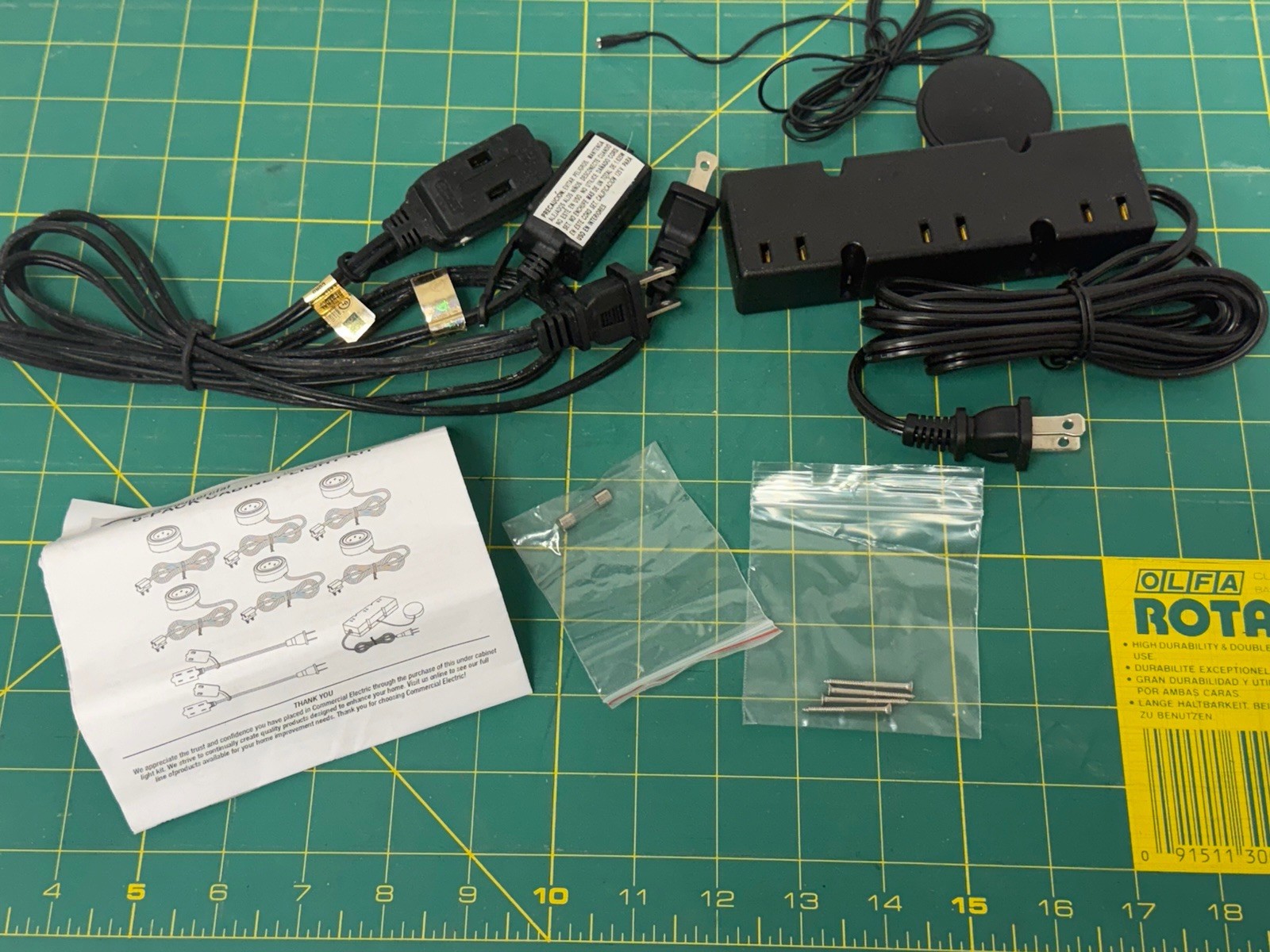 OEM 3-Level Touch Pad 3 Outlet Dimmer 120 Volts DM3-120 Model EE081 Black