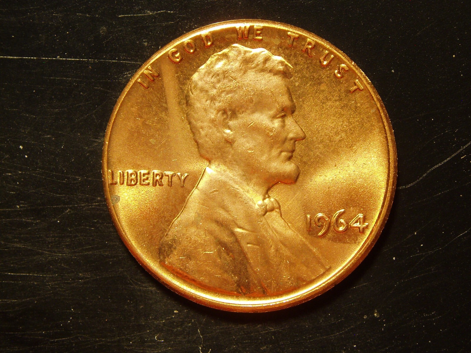 1964 UNC LINCOLN MEMORIAL CENT #15