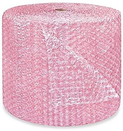 1/2" supplyhut Pink Anti-Static Large Bubble Cushioning Wrap Padding Roll...