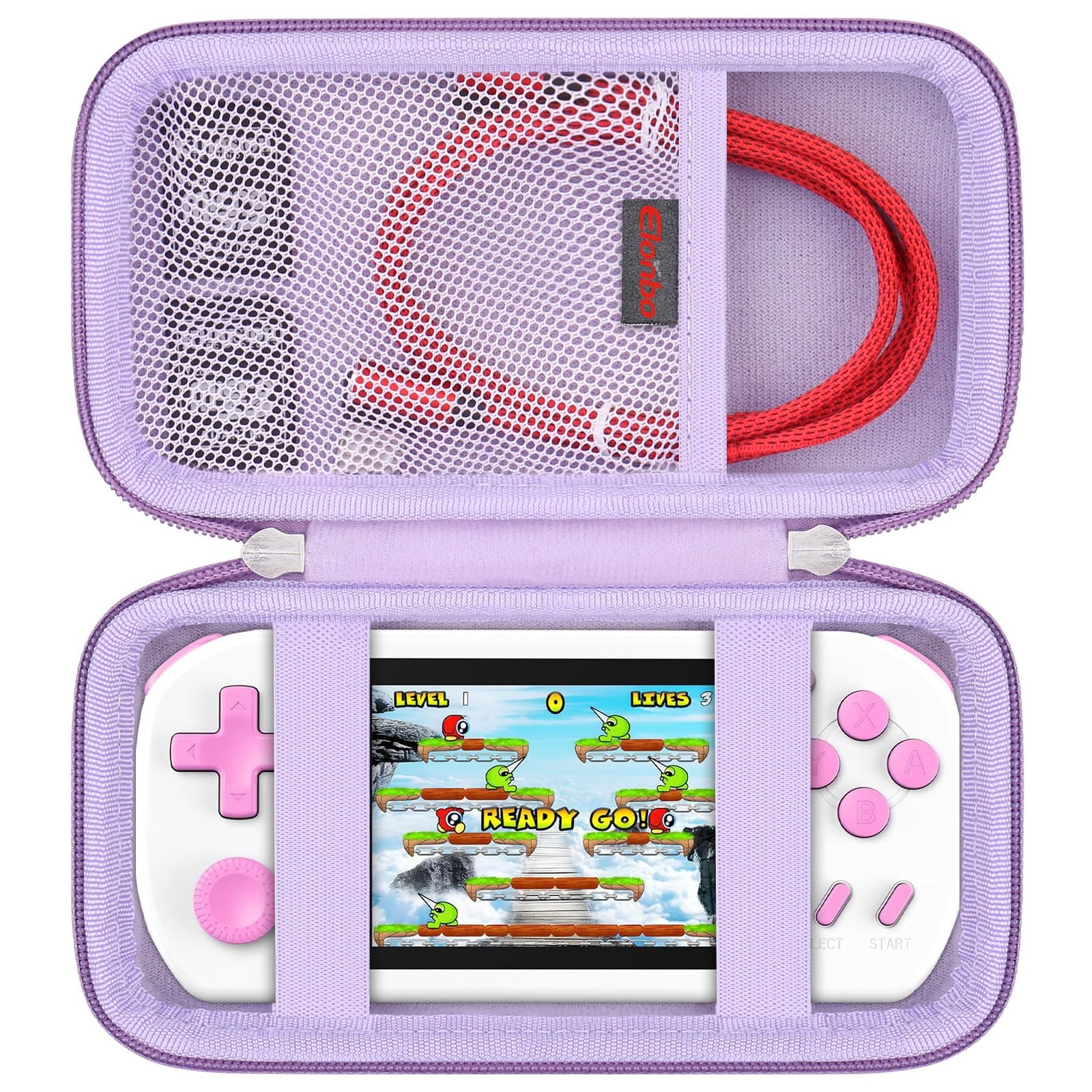 Elonbo Carrying Case for TEBIYOU/ WELLST·G/ TaddToy/ Beijue/ Compact, Purple