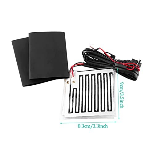 12V Winter Heated Grip Pads Inserts Handlebar Hand Warmers Fits Universal