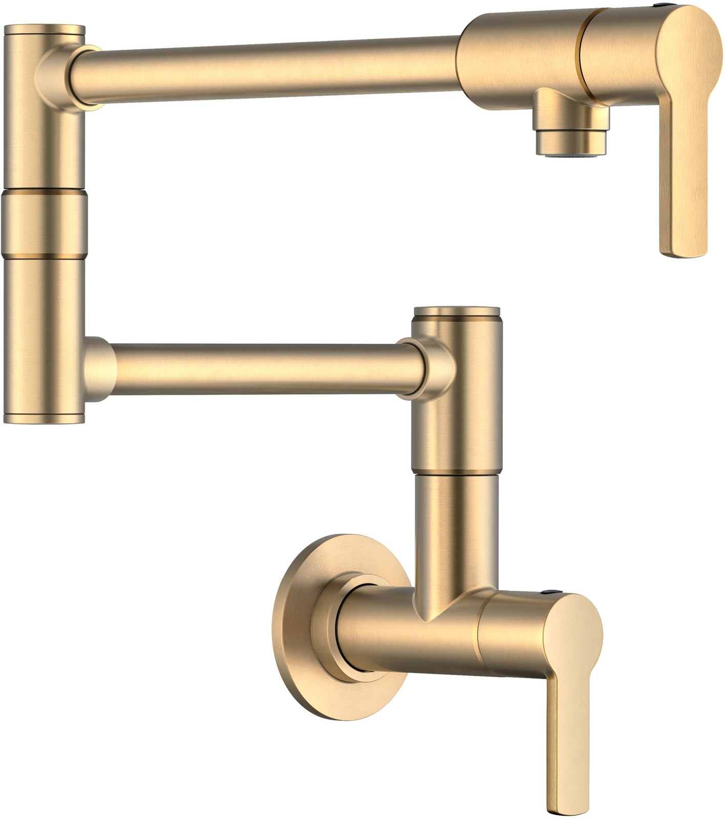 Kraus KPF-5001 Oletto 4 GPM Wall Mounted 1 Hole Pot Filler - Spot Free Brushed