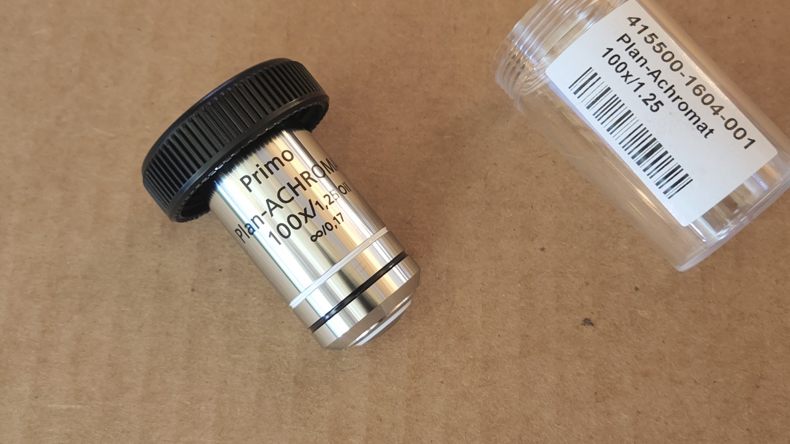 Zeiss 415500-1604-001 Objective Primo Plan-Achromat 100x/1.25 Oil WD=0.21mm