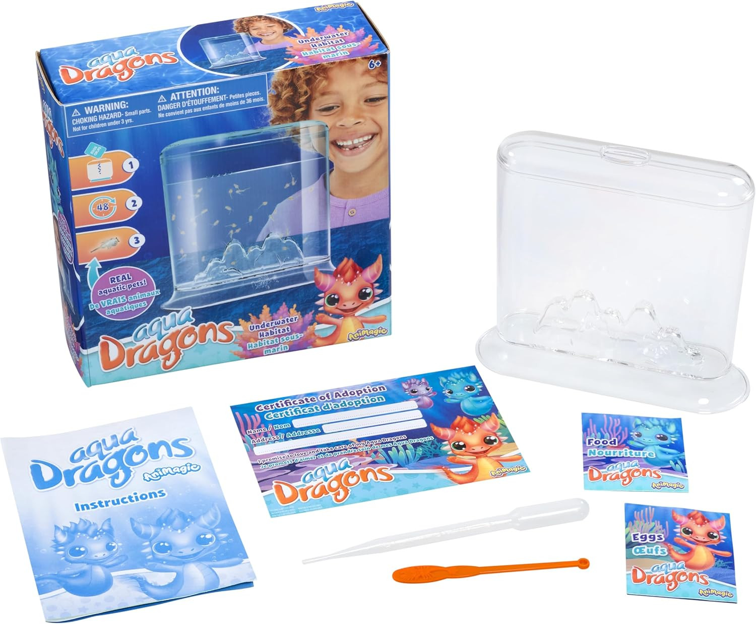 Aqua Dragons Hatch 'N' Grow Basic Tank | Build an Aquatic Ecosystem, Watch Pr...