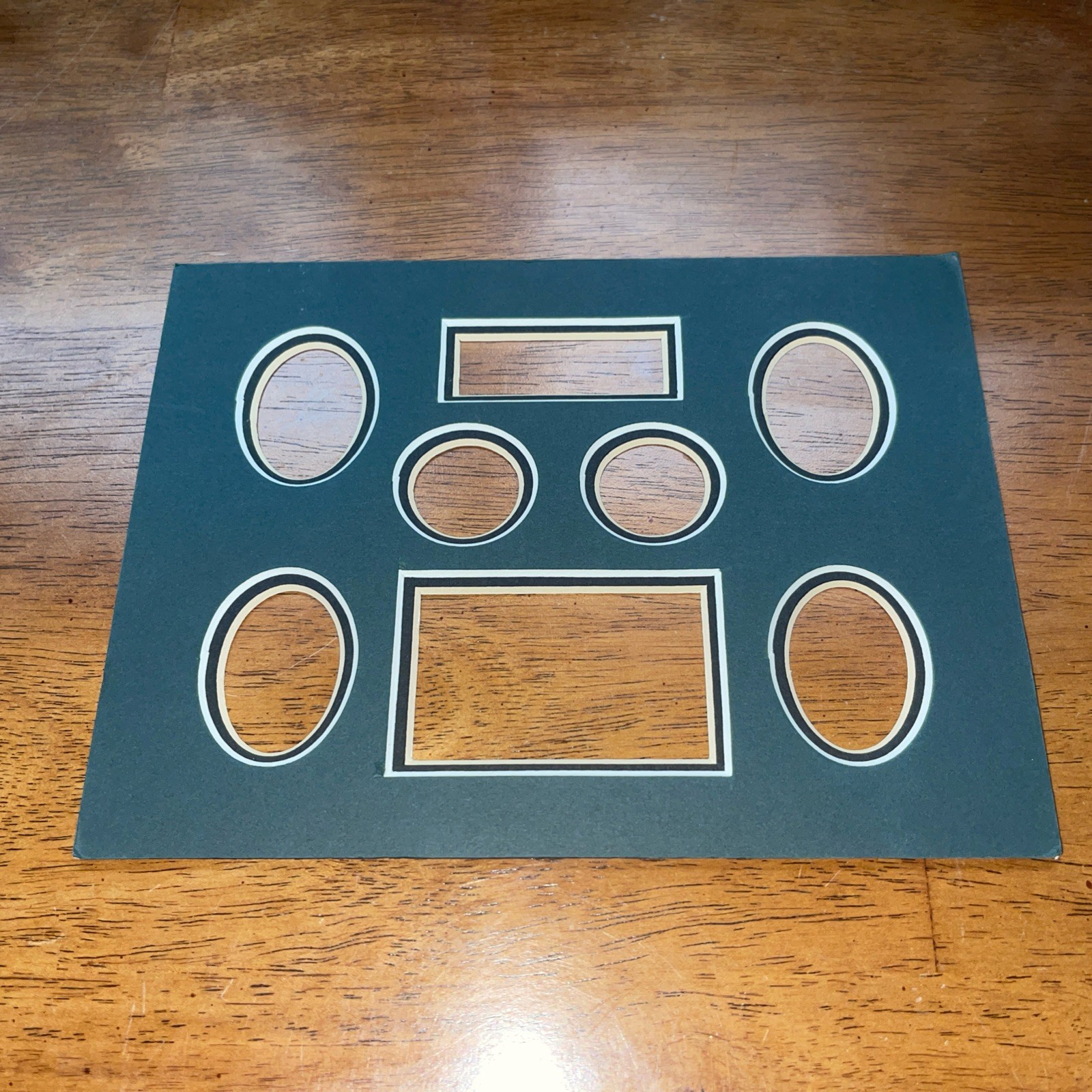 6"X8" Double Mats With Cut-Outs For US Coins And/Or Collectibles