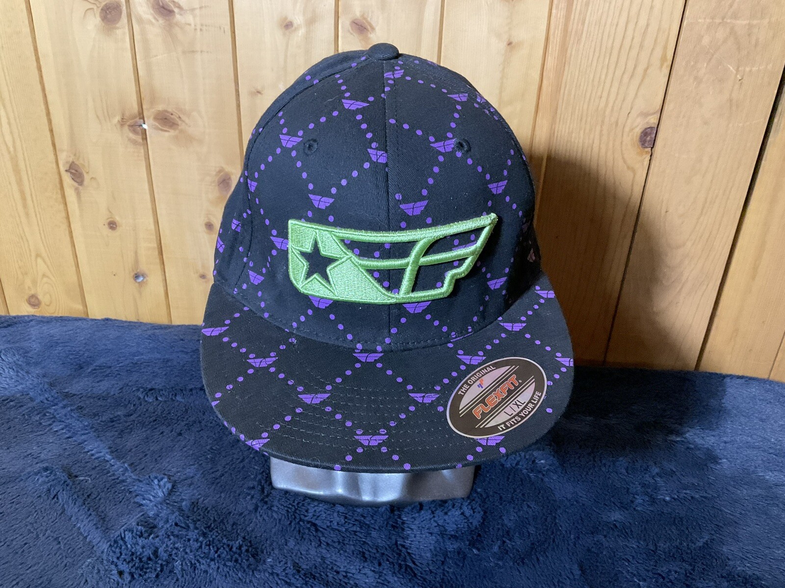 Fly Racing F-Star Hat Cap Flex Fit L/Xl