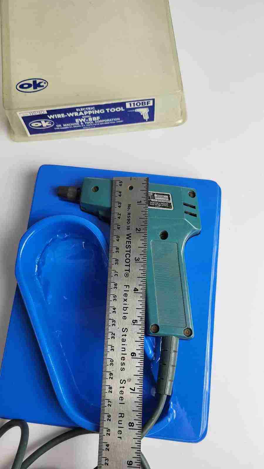 Wire Wrapping Tool, EW-8-BF, OK INDUSTRIES, 110V, 60MA