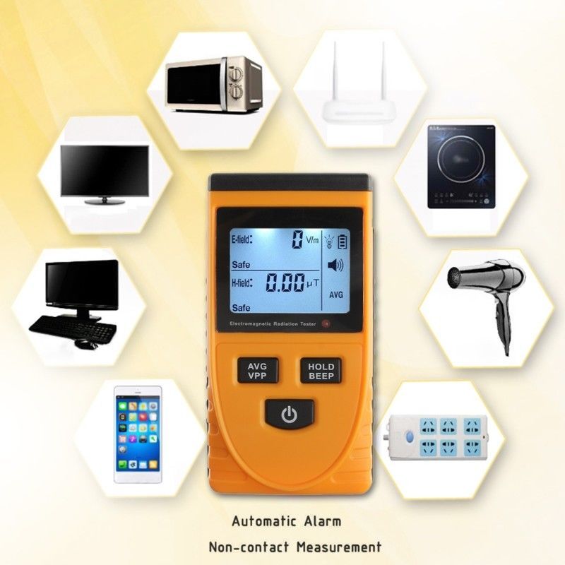 GM3120 Digital Electromagnetic Radiation Detector Meter LCD Dosimeter Tester US