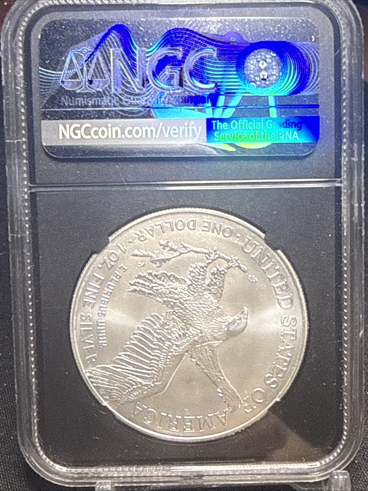 2026 Silver Eagle NGC MS70 Anna Cabral Signed