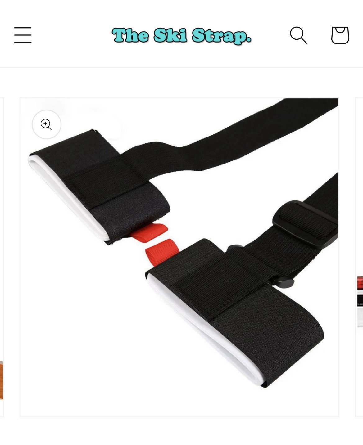 The “SKI STRAP” Ski Carrier Brand New
