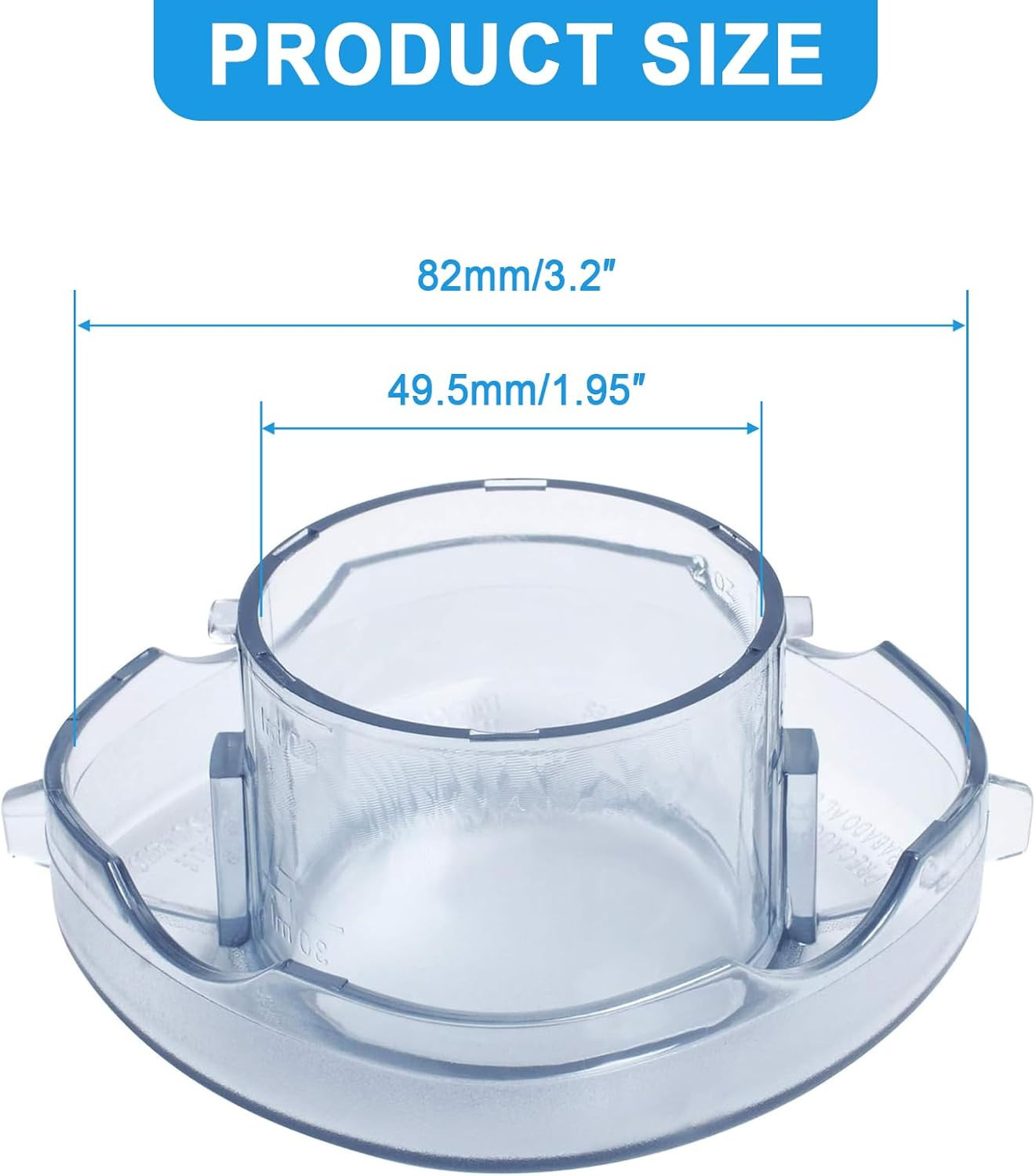 Lid Plug Replacement for Vitamix 64 Oz High Profile Container Blender Accessorie