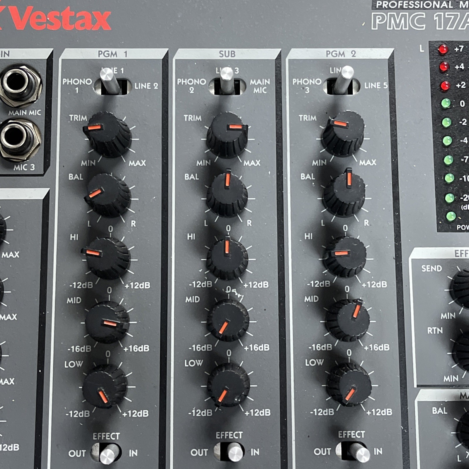 Vestax PMC-17A DJ NO CHARGER UNTESTED GOOD CONDITION!!!