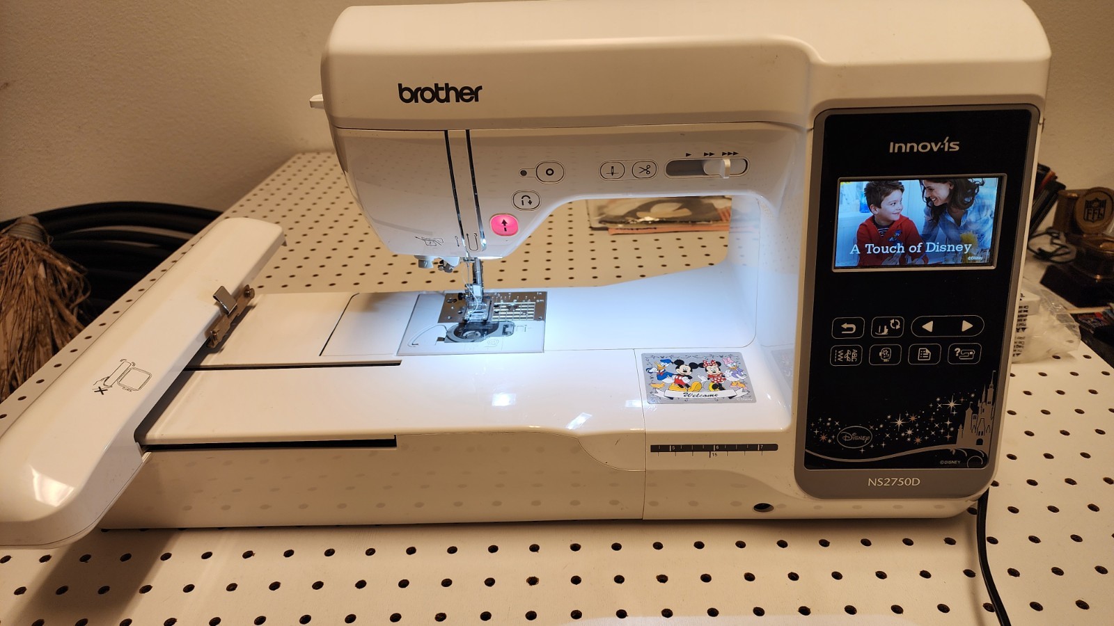 Brother Innov-is NS2750D Disney Sewing Embroidery Machine Low Stitch Bundle