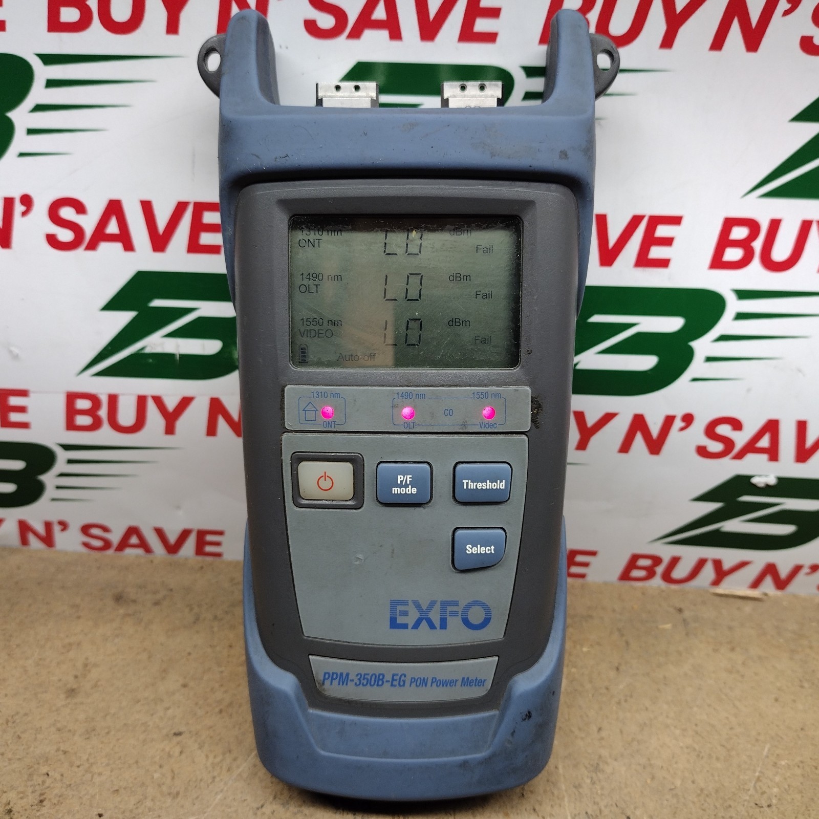 EXFO PPM-352B-EG-EA-VZ1 C   Power Meter  - No Batteries/Cables - USED