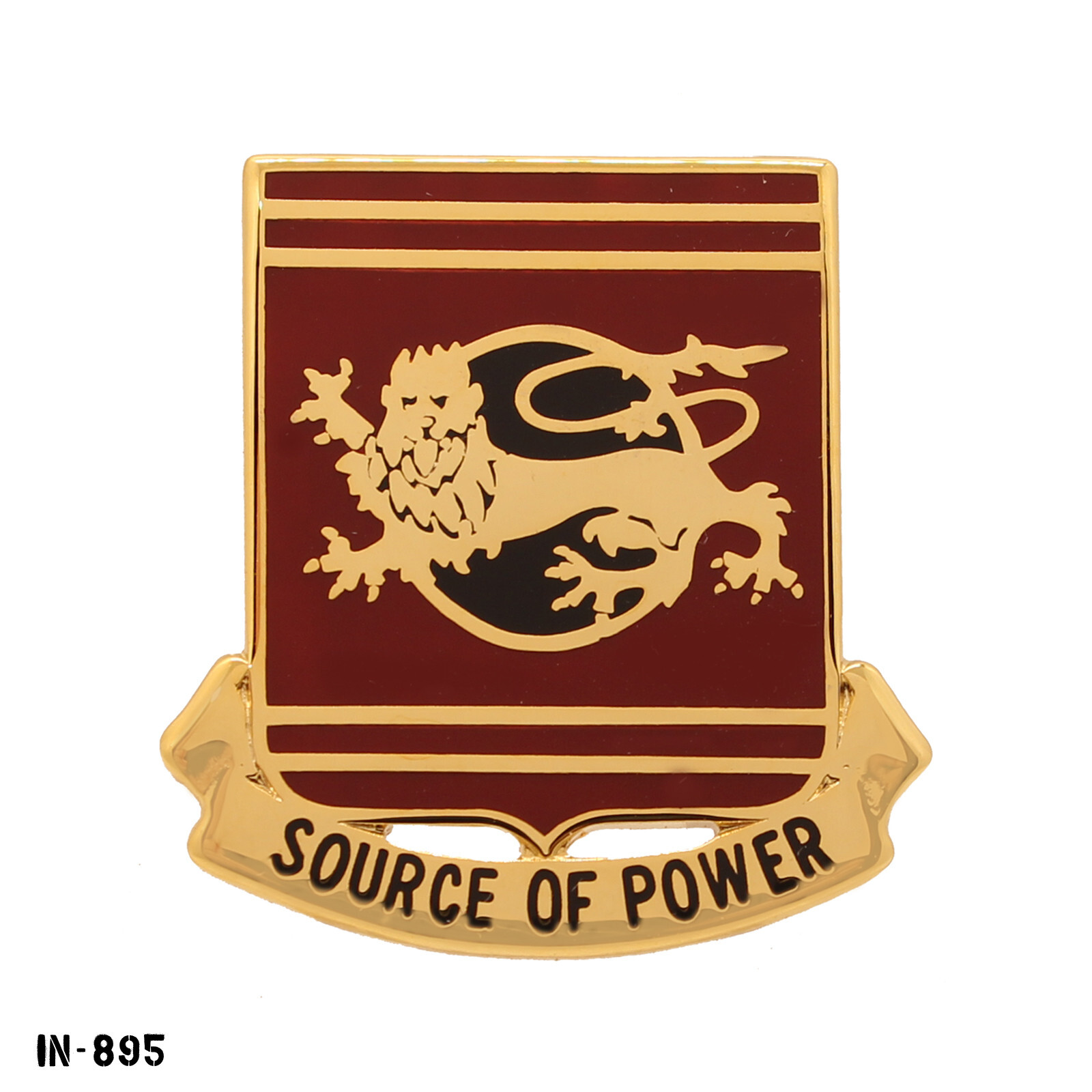 757th Transportation Battalion ~ Source Of Power ~ US Army DUI Crest Pin ~ NEW
