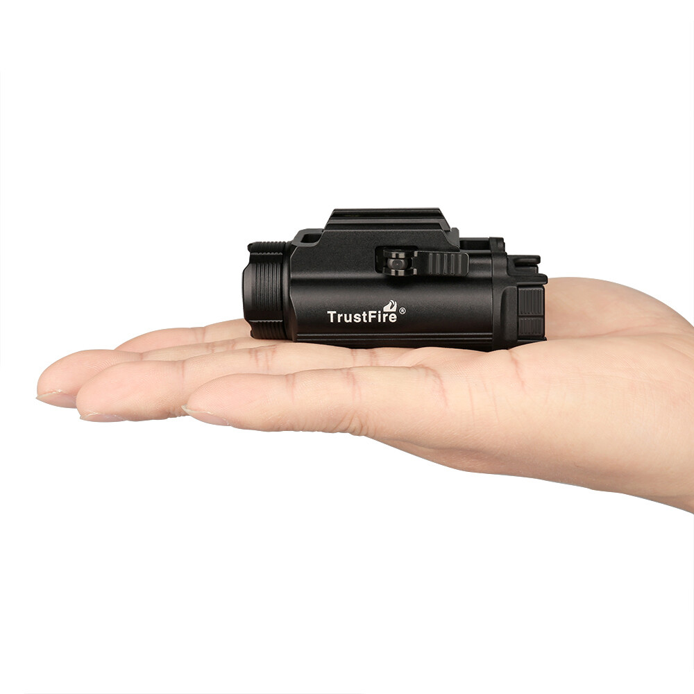 Trustfire Tactical Flashlight USB Rechargeable 1350 Lumen Weapon Light for Glock