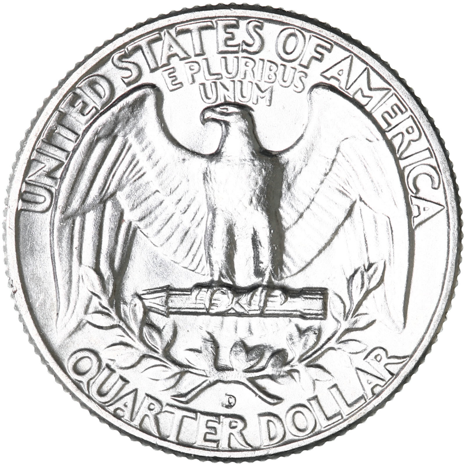 1957 D Washington Quarter 90% Silver BU US Coin