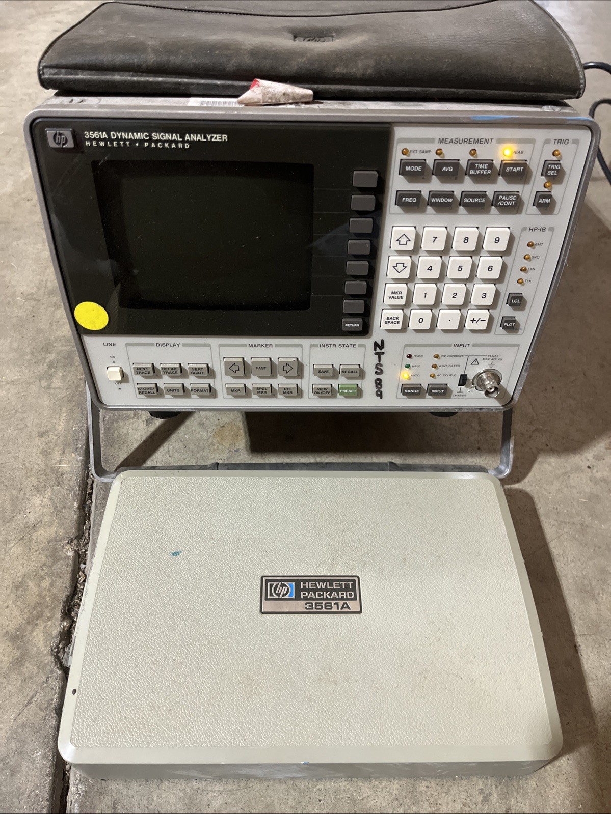 HP 3561A Benchtop Dynamic Signal Analyzer Single Channel