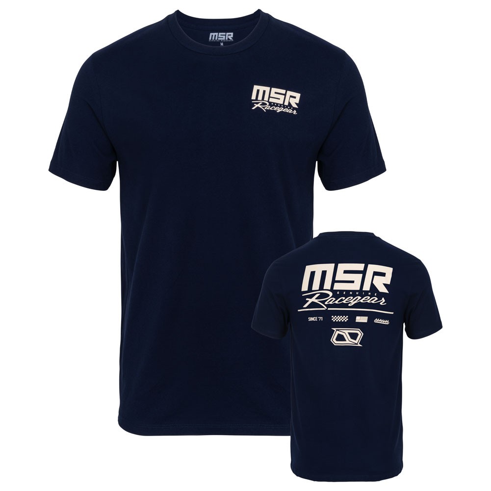 MSR 217-051-0012 Racegear T-Shirt XXX-Large Blue