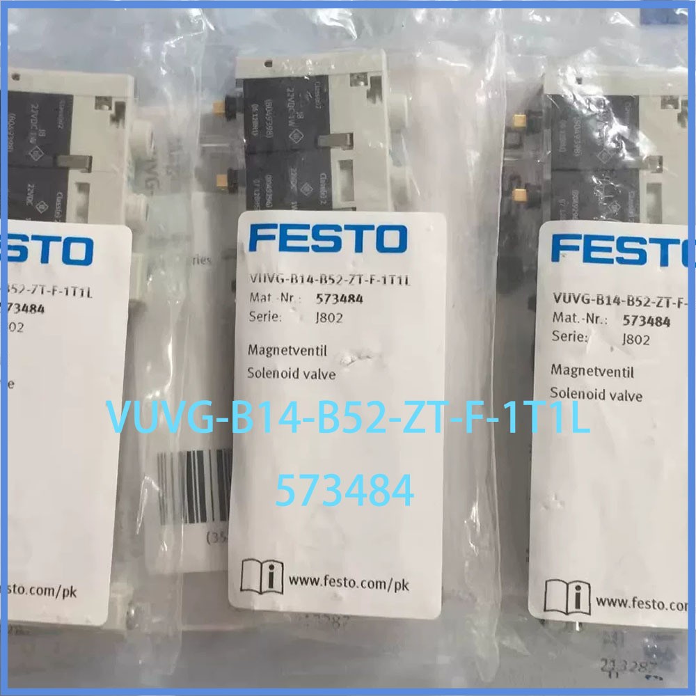 Brand new solenoid valve VUVG-B14-B52-ZT-F-1T1L 573484 Festo Expedited Shipping