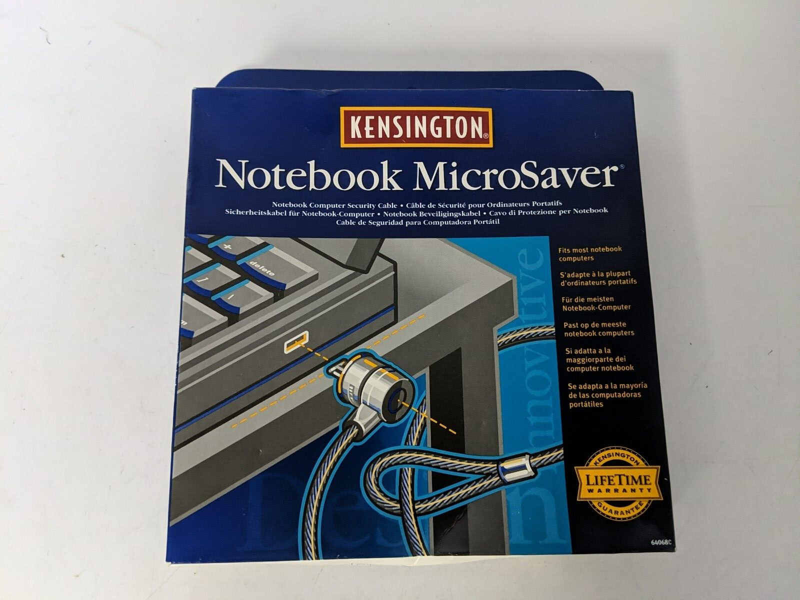 KENSINGTON NOTEBOOK MICROSAVER 64068C