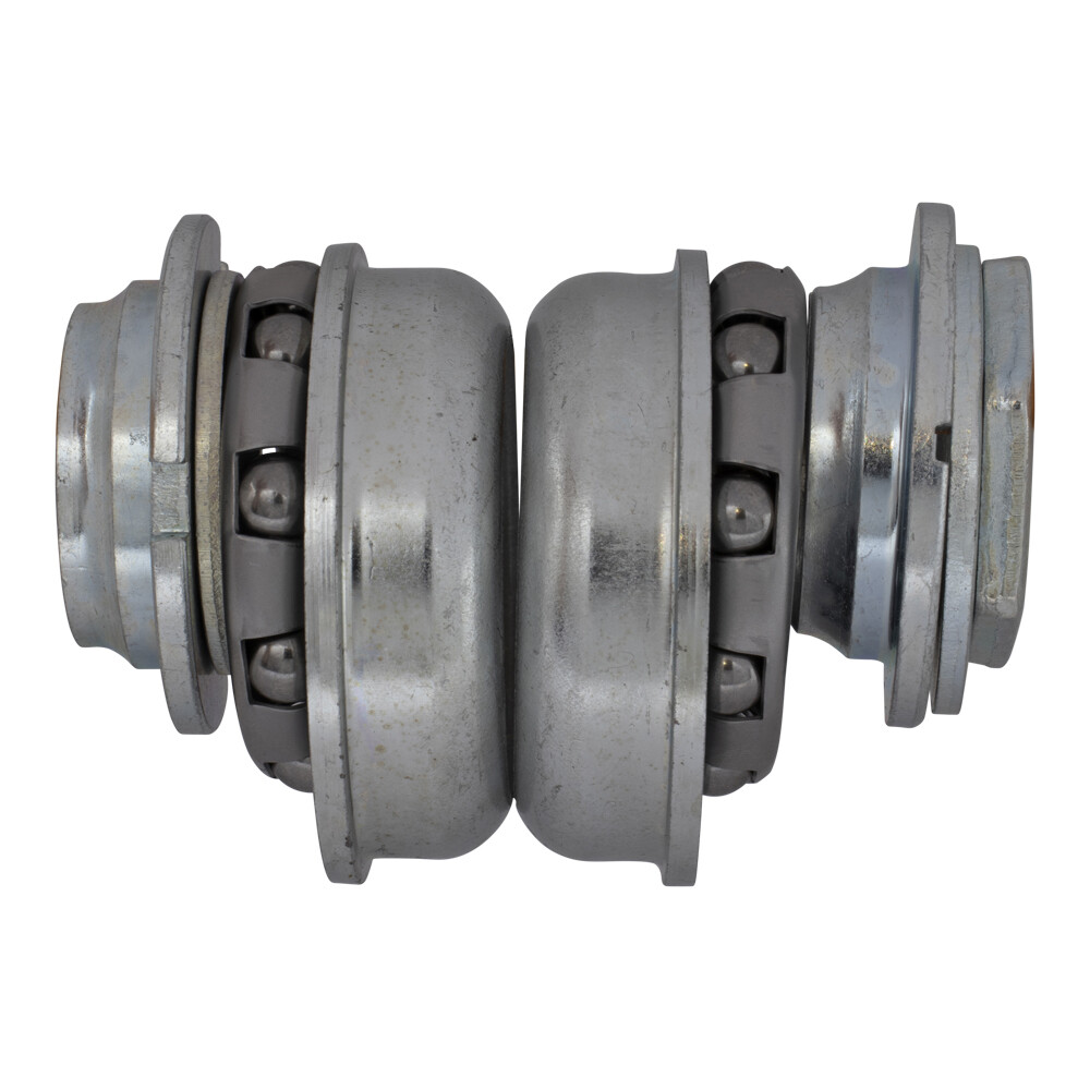 STEEL PRO+ BOTTOM BRACKET SET 1/PIECE CRANK 5/16X9 24TPI CHROME