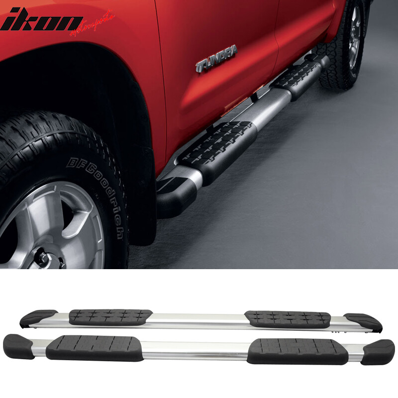 Fits 07-21 Toyota Tundra Crewmax Cab 5" OE Style Side Step Bars Running Boards